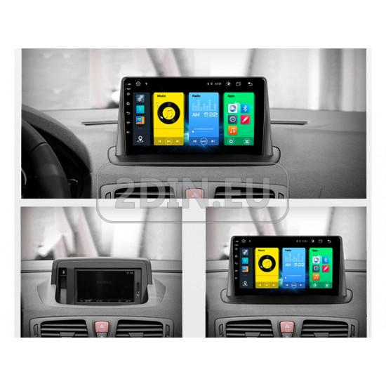 RENAULT Megane 3, Fluence - 9" МУЛТИМЕДИЯ / Навигация android 16